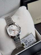 Gucci Interlocking 29mm Silver Stainless Steel Silver Diamond Dial Swiss Quartz Women's Watch – YA142510