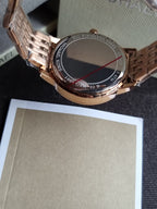 Michael Kors Melissa Pavé 35mm Rose Gold Stainless Steel Chronograph Women's Watch – MKO1081