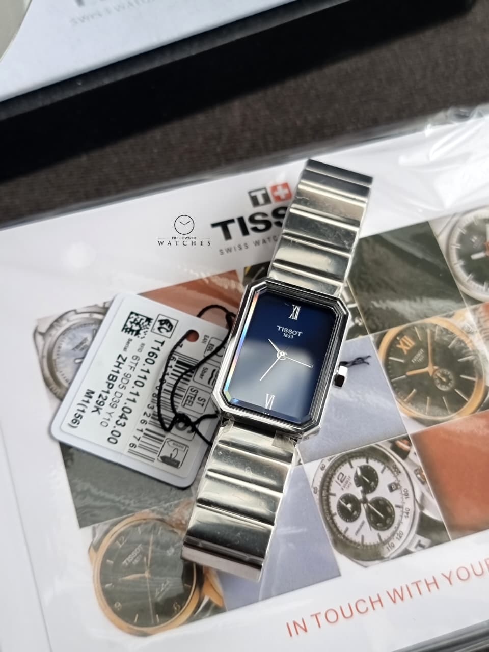Tissot SRV 30mm Blue Dial Silver Stainless Steel Swiss Quartz Women's Watch – T160.110.11.043.00