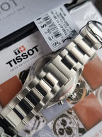 Tissot PR 100 40mm Ice Blue Dial Silver Stainless Steel Swiss Quartz Chronograph Men's Watch – T150.417.11.351.00
