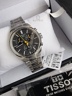 Tissot PR 100 Tour de France 40mm Black Dial Silver Stainless Steel Swiss Quartz Chronograph Men's Watch – T150.417.11.051.00