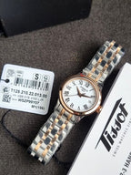 Tissot Classic Dream 28mm Silver Dial Two-Tone Stainless Steel Swiss Quartz Women's Watch – T129.210.22.013.00