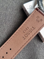 Tissot T-Classic 42mm Brown Dial Brown Leather Strap Swiss Quartz Men's Watch – T129.410.26.263.00