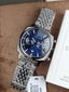 Emporio Armani Carlo 40mm Blue Dial Gunmetal Stainless Steel Chronograph Men's Watch – AR11726