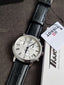 Tissot Carson Premium Chronograph 41mm Silver Dial Black Leather Strap Swiss Quartz Men's Watch – T122.417.16.033.00