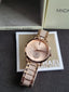 Michael Kors Mini Portia Pavé 36mm Rose Gold-Tone Stainless Steel Women's Watch – MK4598
