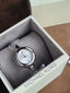Michael Kors Izzy Silver Dial Silver Stainless Steel Bangle Quartz Watch 28mm for Ladies – MK4930