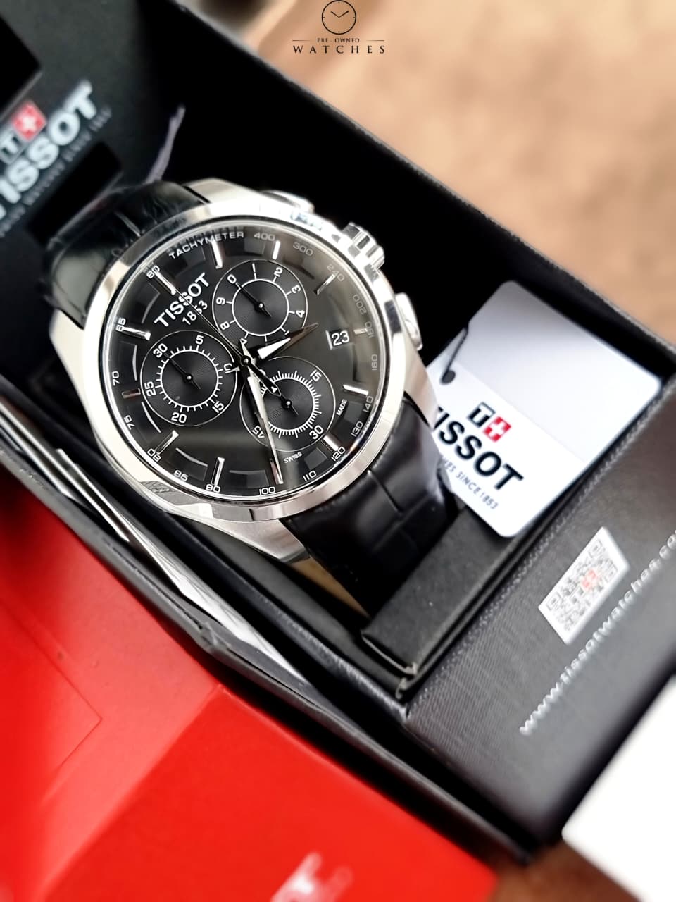 TISSOT T-Trend Couturier Chronograph Men's Watch Item No. T035.617.16.051.00