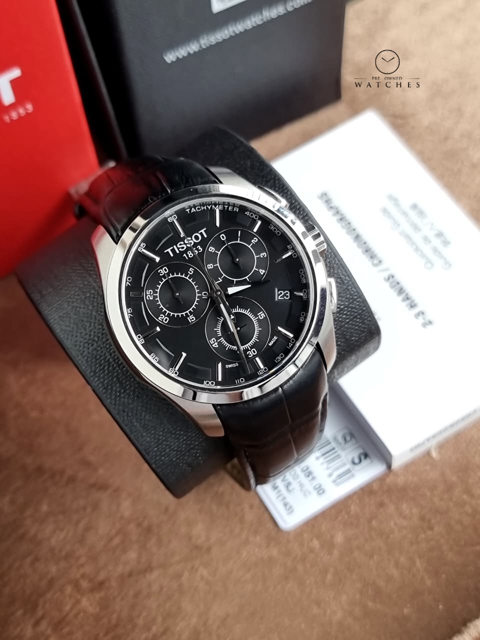 TISSOT T-Trend Couturier Chronograph Men's Watch Item No. T035.617.16.051.00