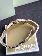 Michael Kors Women’s Quartz Stainless Steel White Dial 38mm Watch MK6693
