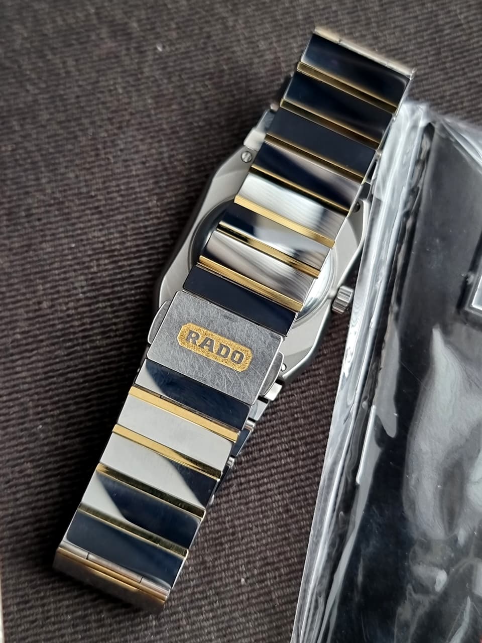 Rado Anatom R10384157 Black Dial, Platinum-Tone Hardmetal, 30.0 m, Automatic Men's Watch