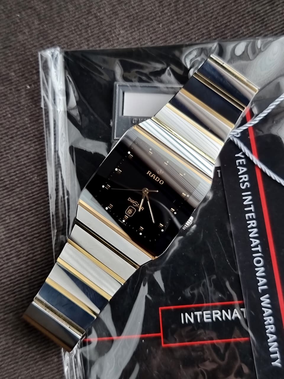 Rado Anatom R10384157 Black Dial, Platinum-Tone Hardmetal, 30.0 m, Automatic Men's Watch