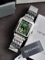 Emporio Armani Automatic Green Dial Stainless Steel Men's Watch – AR60067