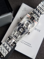 Emporio Armani Automatic Green Dial Stainless Steel Men's Watch – AR60067