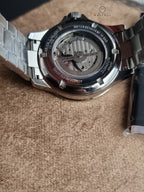 Hugo Boss Silver Stainless Steel Black Dial Automatic Watch for Men – 1514202