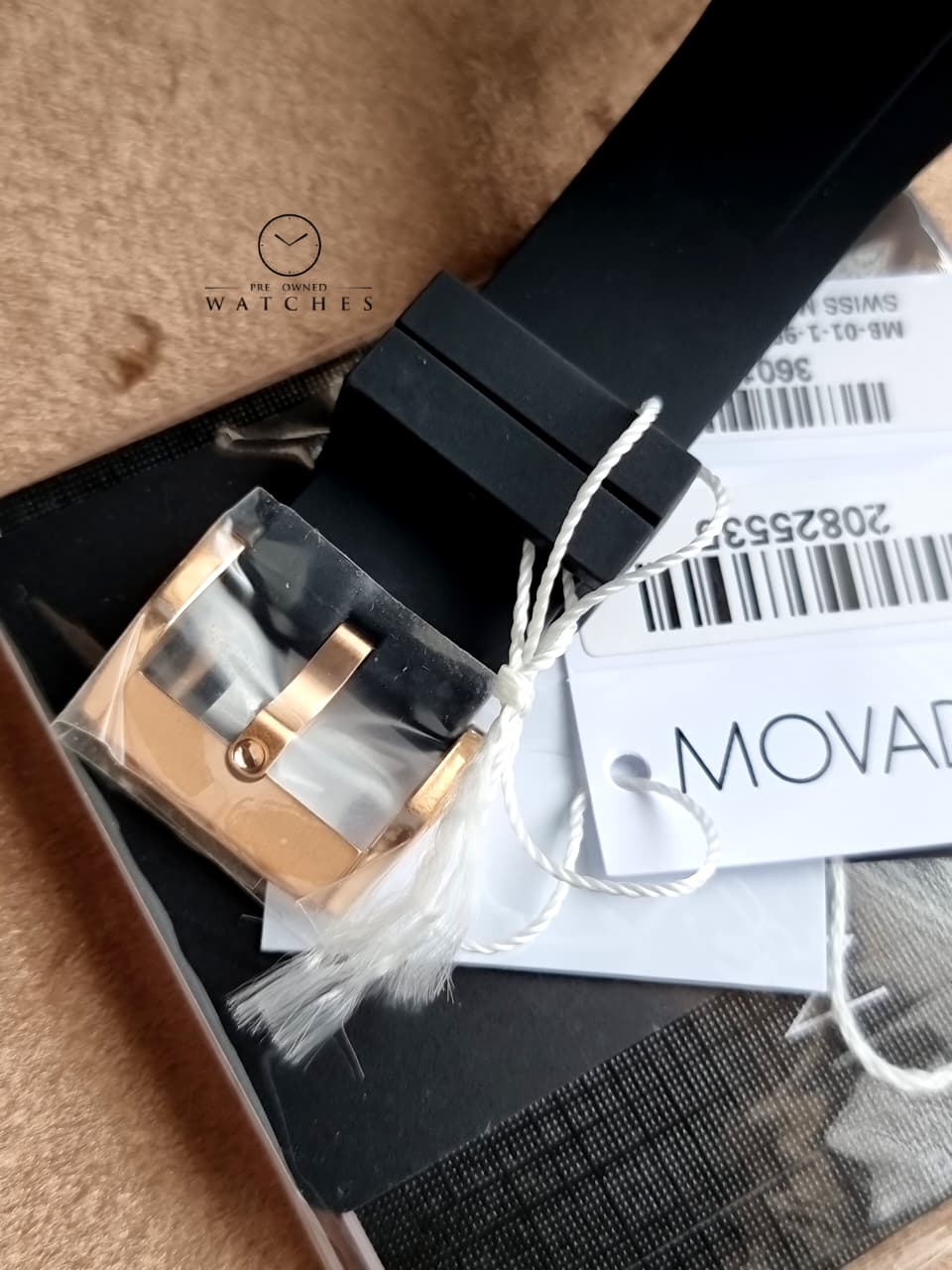 Movado BOLD Fusion Green Sunray Dial Black Silicone Strap Men's Watch – 3601296