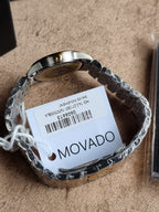Movado Women’s Quartz Swiss Made Stainless Steel Mother of pearl Dial 28mm Watch 0606613