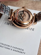 Emporio Armani Women's Three-Hand Two-Tone Stainless Steel Watch (Model: AR60019)