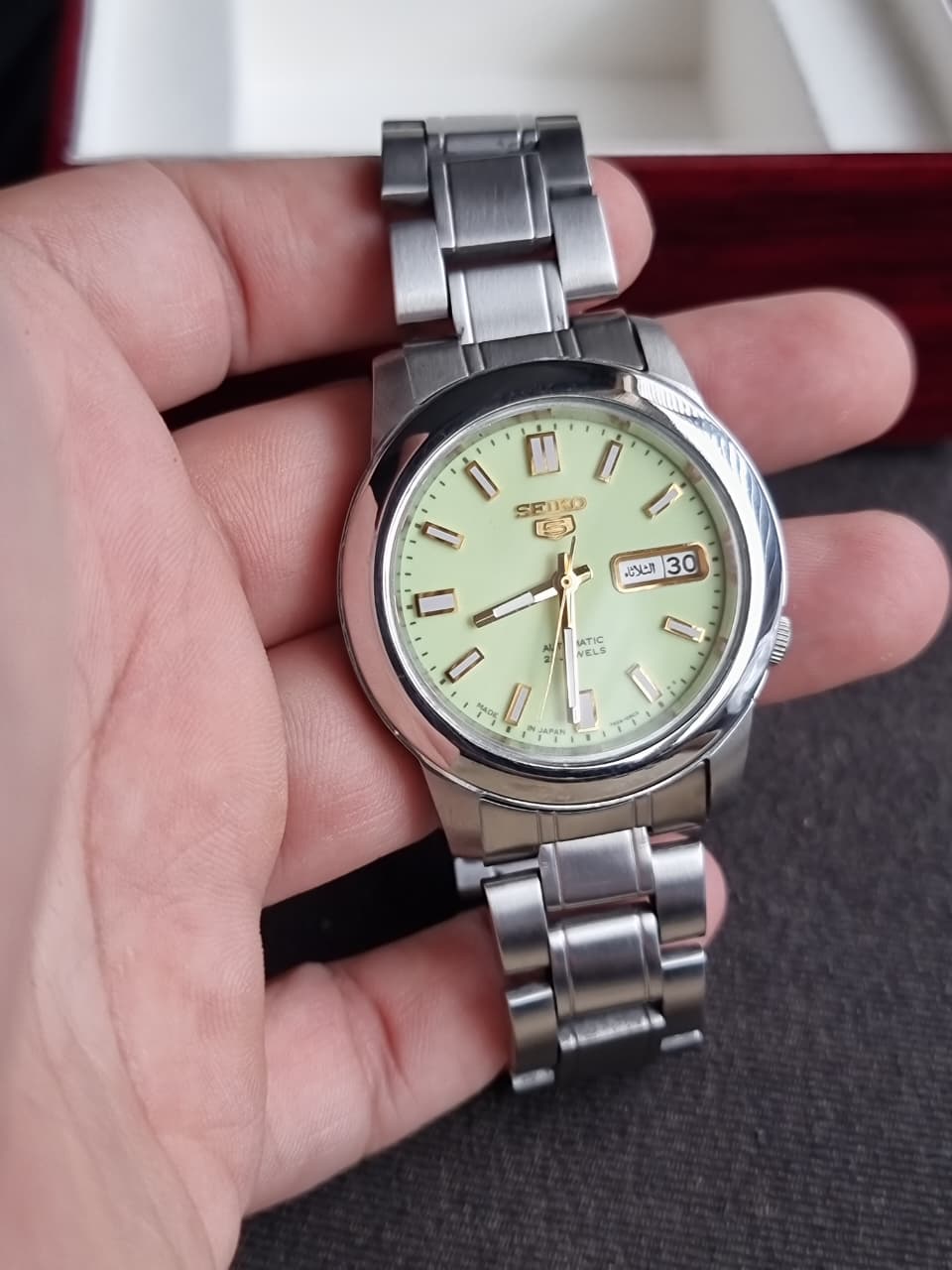 Seiko 5 Lumibright Gents Watch 38mm Dial Automatic Watch