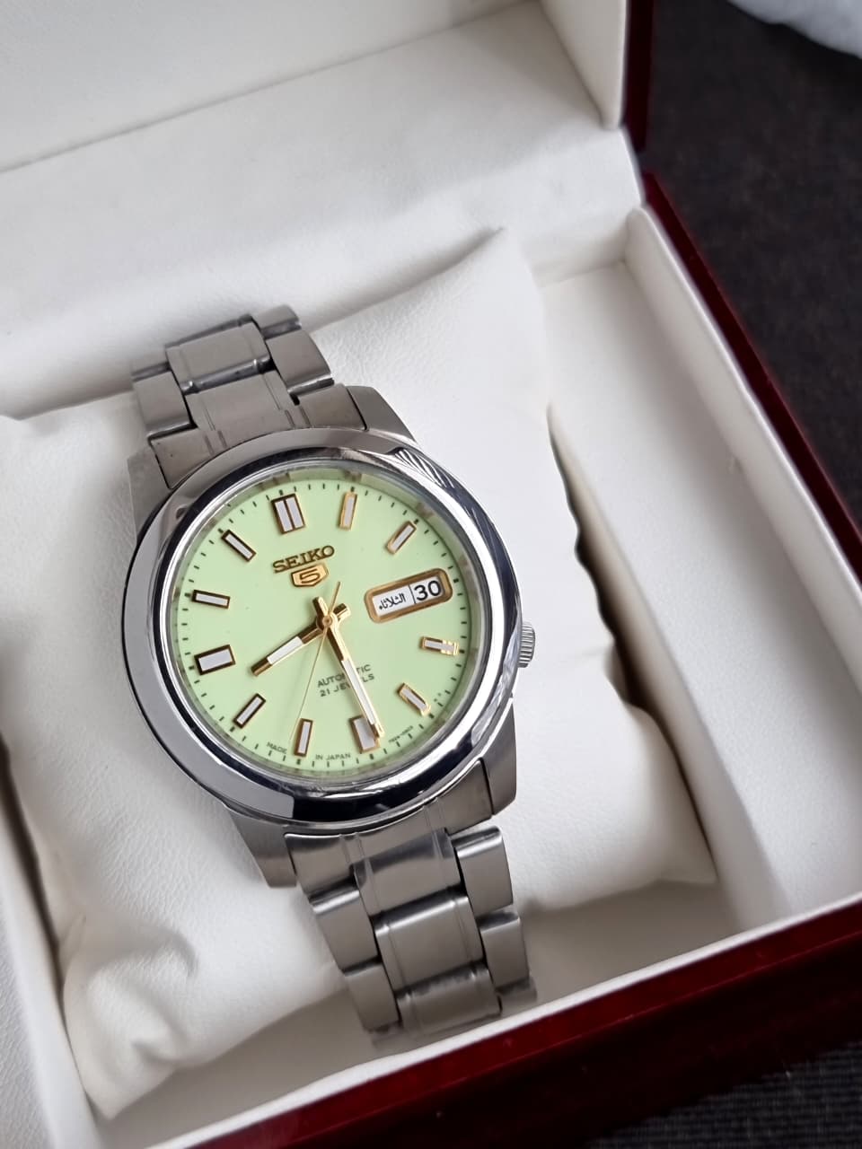Seiko 5 Lumibright Gents Watch 38mm Dial Automatic Watch