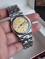 Seiko 5 Automatic Gents Watch Yellow Dial 36mm Dial