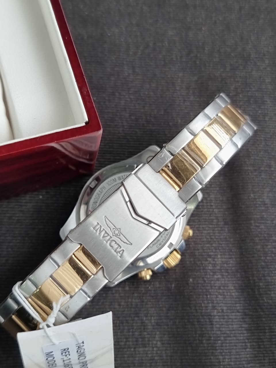 Invicta Pro Diver Lady Mother of Pearl White Dial Two-Tone Women's Watch – 29458