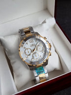 Invicta Pro Diver Lady Mother of Pearl White Dial Two-Tone Women's Watch – 29458