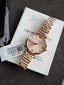 Emporio Armani Women’s Analog Stainless Steel Rose Gold Dial 32mm Watch AR11059