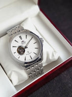 Orient Open Heart Automatic Silver Dial Men's Watch Item No. FAG03001W0