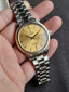 Tudor Style Automatic Champagne Dial Two-Tone Stainless Steel & Yellow Gold Unisex Watch M12303-0001
