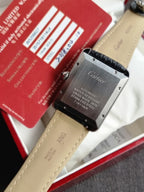 Cartier Tank Solo XL Automatic Silver Dial Stainless Steel Men's Watch W5200027