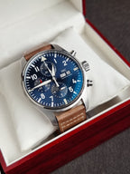 IWC Pilot's Watch Chronograph Le Petit Prince Midnight Blue Dial Automatic Men's Watch IW377714