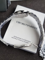 Emporio Armani Silver Quartz Stainless Steel Women's Watch AR11235