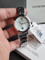 Emporio Armani Silver Quartz Stainless Steel Women's Watch AR11235