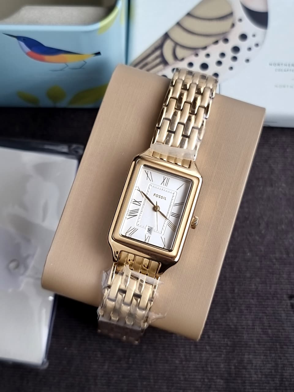 Fossil Raquel Analog Silver Dial Women's Stainless Steel Watch-ES5220
