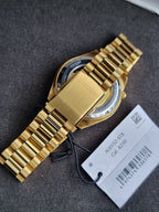 Citizen Tsuyosa 40mm Green Dial Gold Tone Stainless Steel Automatic Men's Watch NJ0152-51X