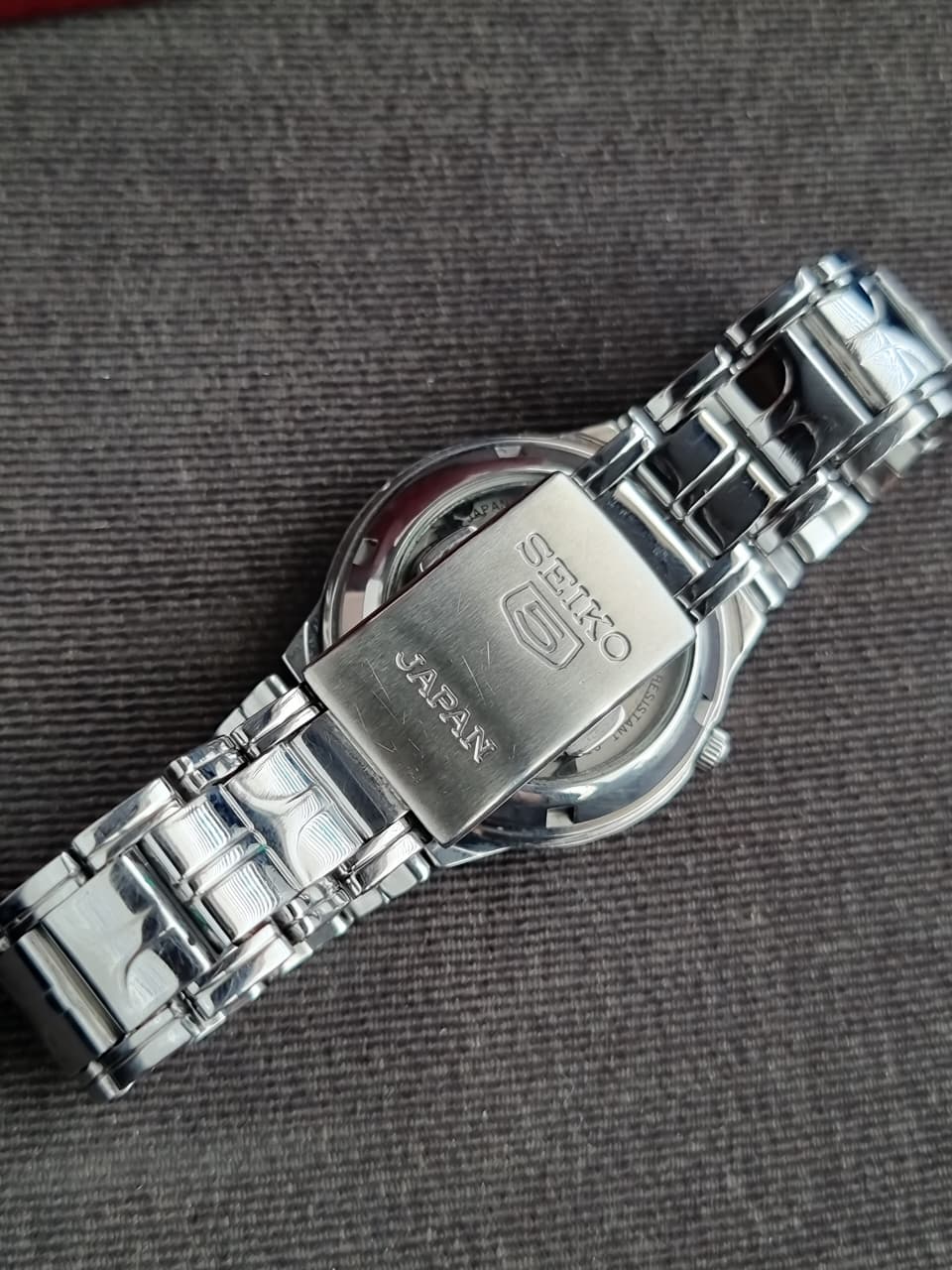 Seiko 5 automatic 36mm Dial White Dial Silver Cain