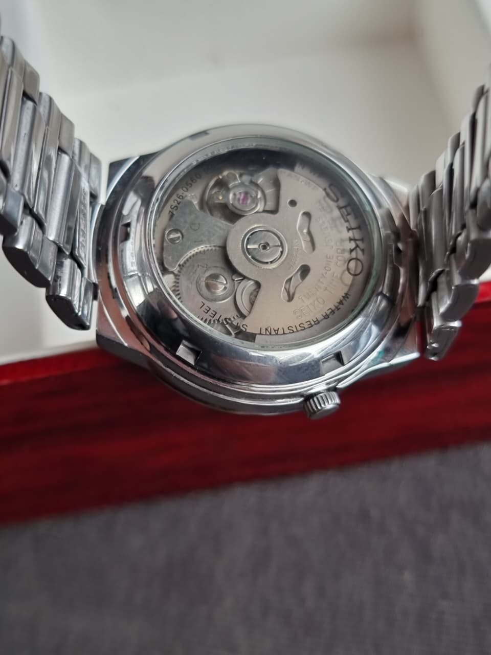 Seiko 5 automatic 36mm Dial White Dial Silver Cain