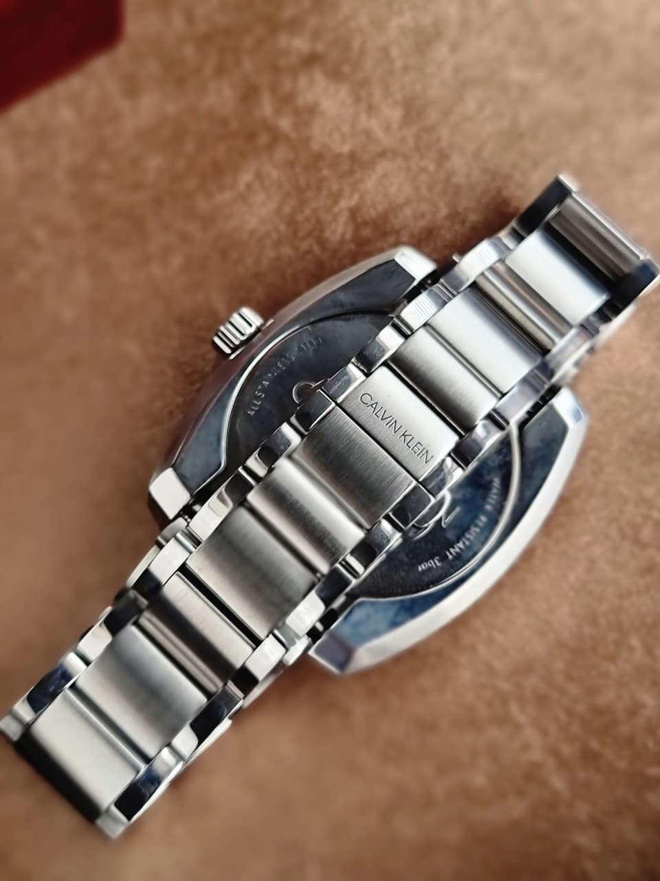 Calvin Klein Achieve Swiss Quartz Blue Dial Stainless Steel Men's Watch K8W3114N
