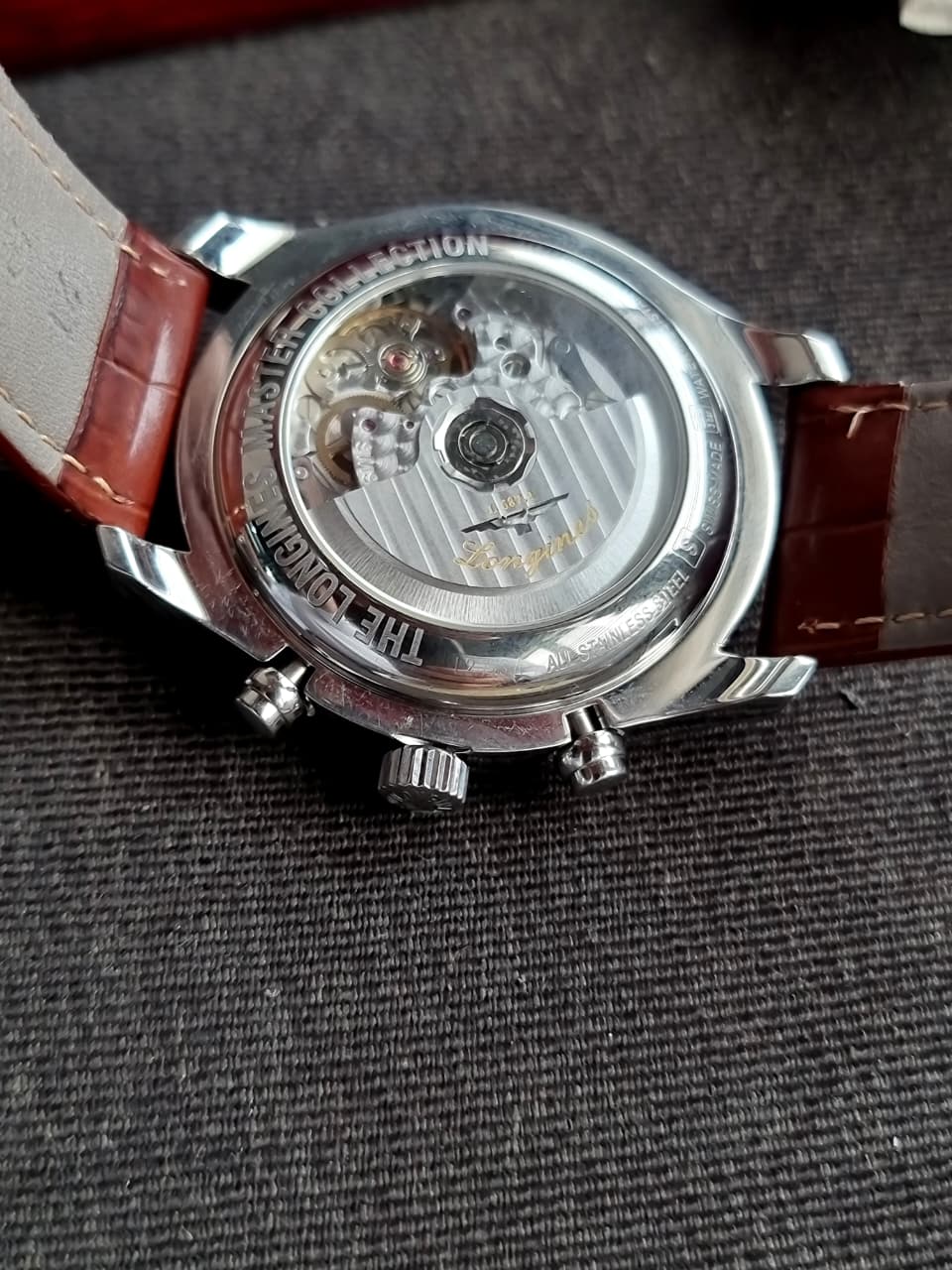 Longines Master Collection Chronograph Moonphase Silver Dial Automatic Men's Watch L27734783