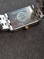 Raymond Weil Tango 5381 White Dial Two-Tone 18K Gold Plated Stainless Steel Men's Quartz Watch 5381-STP-00308