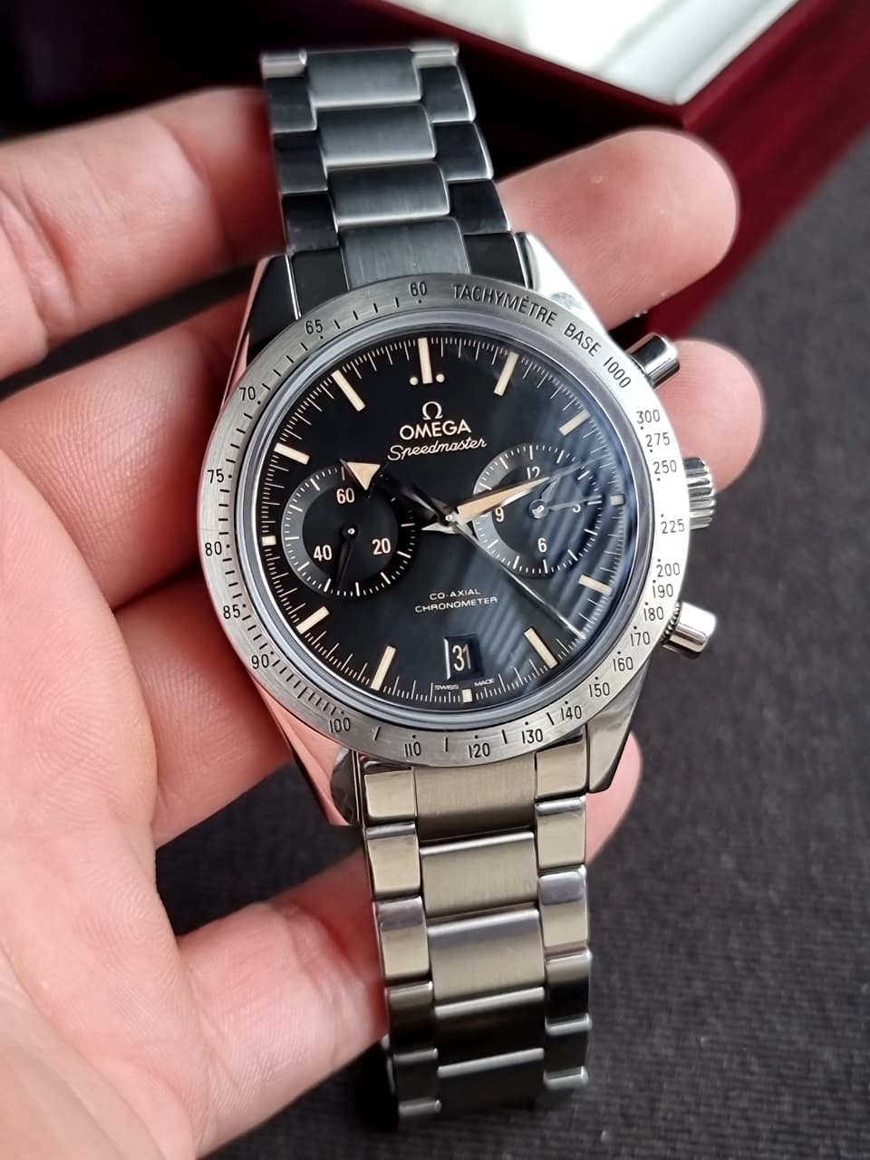 Omega Speedmaster 42mm Automatic Chronograph Black Dial Stainless Steel Men's Watch 321.10.42.51.01.002
