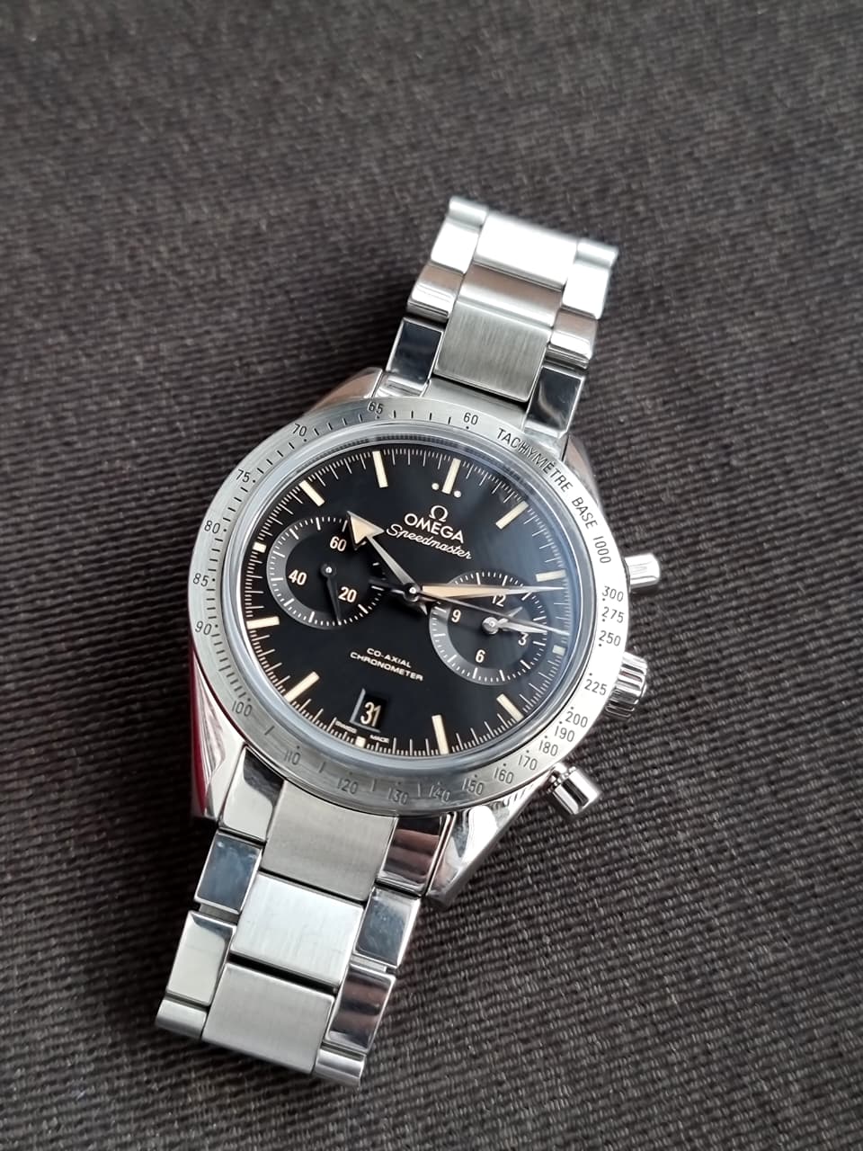Omega Speedmaster 42mm Automatic Chronograph Black Dial Stainless Steel Men's Watch 321.10.42.51.01.002