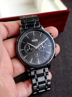 Rado DiaMaster Chronograph 45mm Black Dial Black High-Tech Ceramic Automatic Men's Watch R14090192