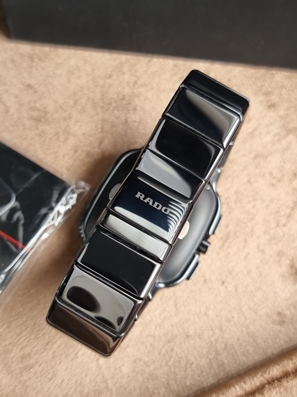 Rado R5.5 Chronograph Black Dial Black High-Tech Ceramic Men's Quartz Watch R28885152
