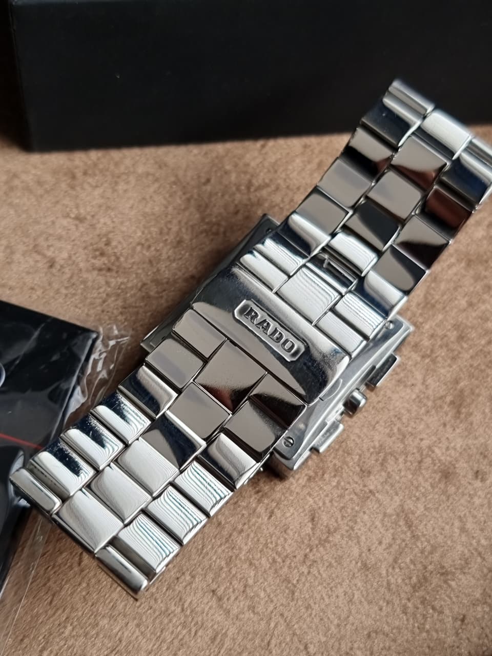 Rado DiaStar Chronograph 35mm Silver Stainless Steel Men's Quartz Watch R18683103