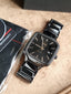 Rado True Square Black Dial Black High-Tech Ceramic Ladies Quartz Watch R27080162