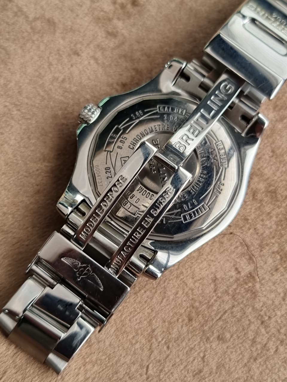 Breitling Avenger II GMT Automatic Black Dial Stainless Steel Men's Watch A32390111C1A1