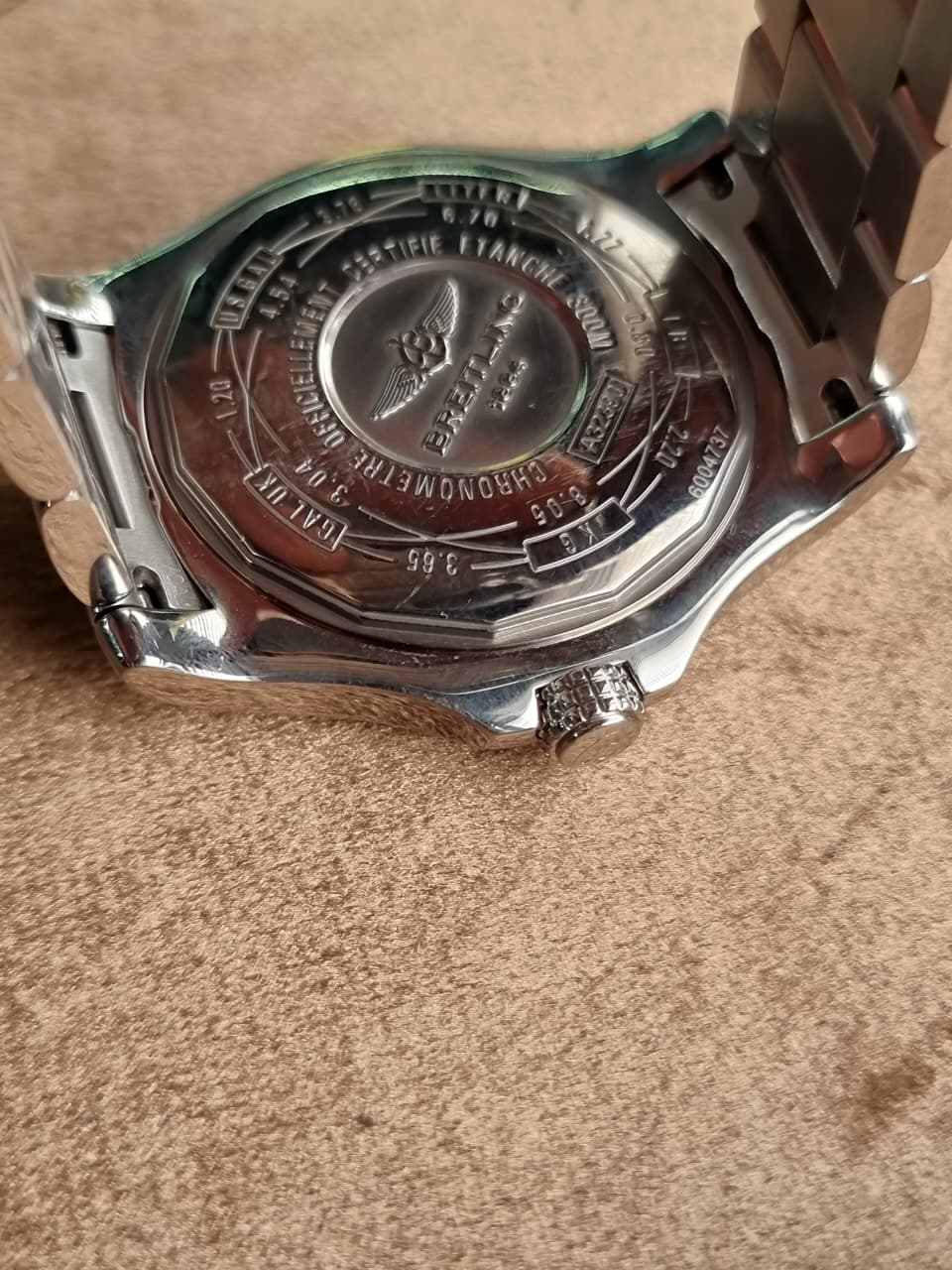 Breitling Avenger II GMT Automatic Black Dial Stainless Steel Men's Watch A32390111C1A1