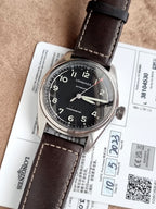 Longines Spirit Automatic Chronometer 37mm Black Dial Brown Leather Men's Watch L3.410.4.53.0